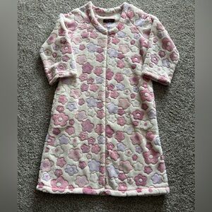 Stan Herman Pink Floral Robe